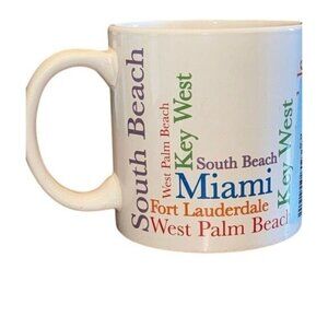 Miami & Florida Beaches Souvenir Mug